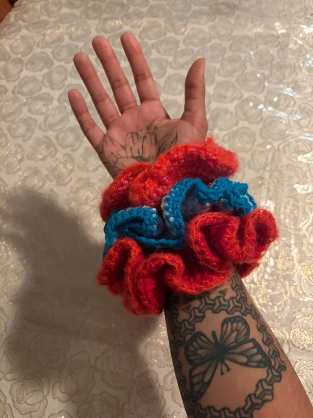 Jumbo Ruffle Scrunchie - Picture 2 of 2